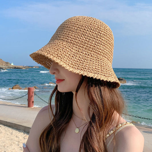Beach Vacation Foldable Sun Protection Bucket Hat
